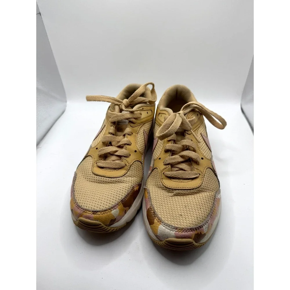 Nike Air Max SC DX3733-200 Womens 7 Sneaker Sesame Pink Camo‎ Brown Mesh Shoes